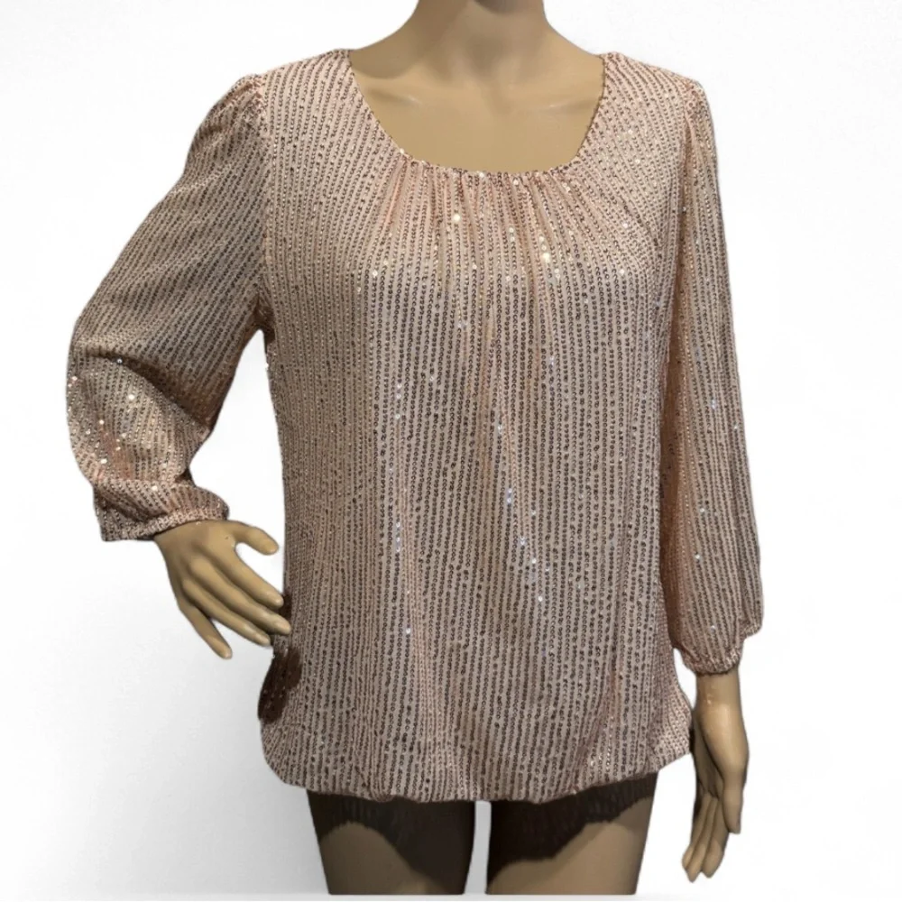 ๐ฐBOGO FREE Tamara H Dressy Blouse NWT - Picture 1 of 7